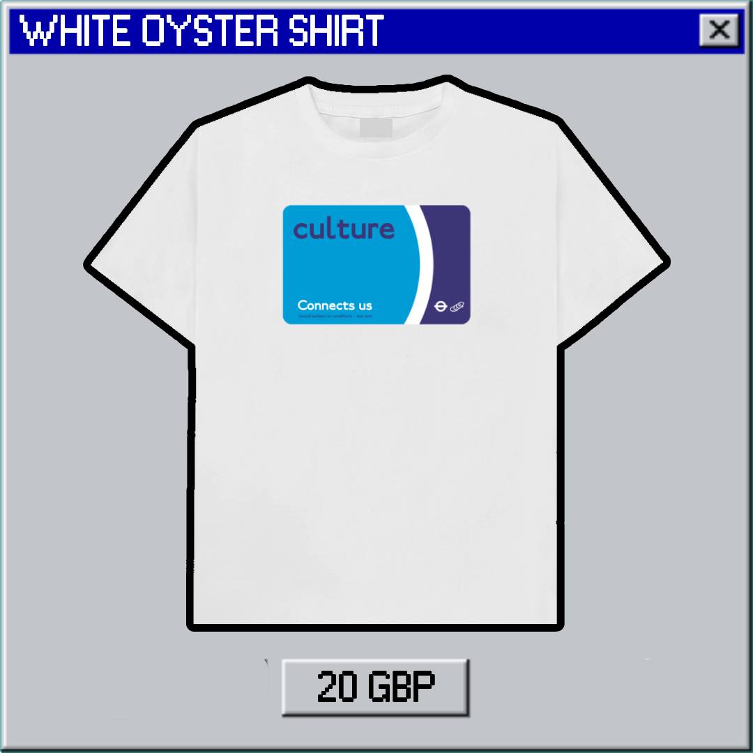 White Oyster Tee